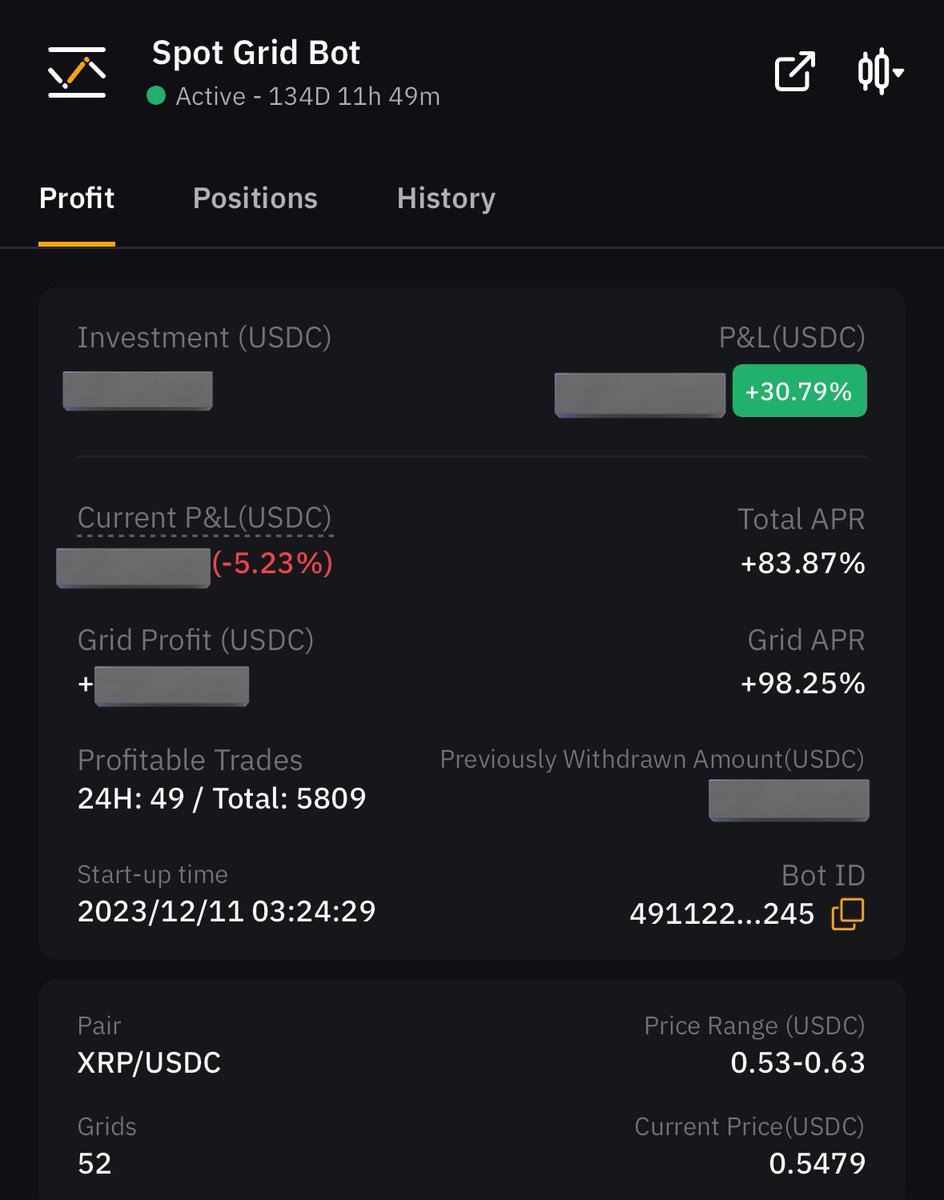 _jo22y_'s tweet photo. N. 2 bot in Bybit with 100% grid APR 🔥 in 154D and 134D 🗓️
.
.
.
#Bybit 
#Ripple 
#XRPCommunity 
#cryptocurrency 
#CryptoTwitter 
#ElonMusk 
#CryptoFam 
#BTC https://t.co/6Bvid93t3A