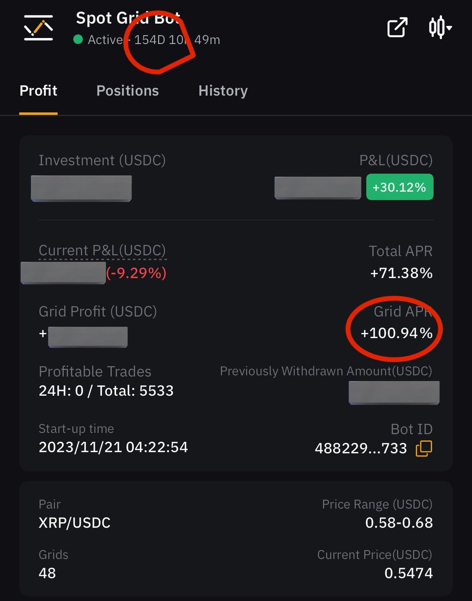 _jo22y_'s tweet photo. N. 2 bot in Bybit with 100% grid APR 🔥 in 154D and 134D 🗓️
.
.
.
#Bybit 
#Ripple 
#XRPCommunity 
#cryptocurrency 
#CryptoTwitter 
#ElonMusk 
#CryptoFam 
#BTC https://t.co/6Bvid93t3A