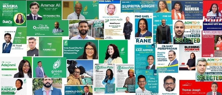 All these parties where given taxpayers money to run Diversity Candidates to keep NGOs happy. So these people where picked for their skin colour.  Put @IrelandFirst23  🇮🇪