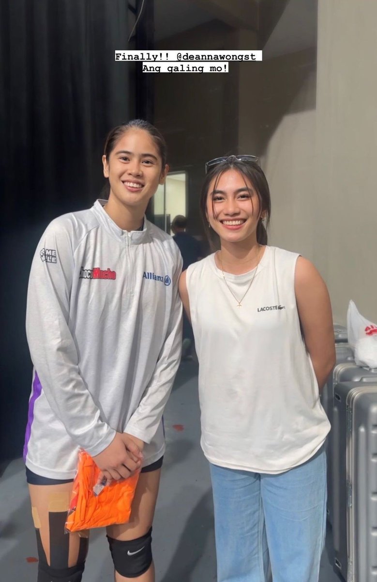 Oy wtf finally BOSS A meet BOSS D😭 
after 2000 years latur !!! 
@acolossus_ @deannawongst 
#AnggeG #DeannaWong