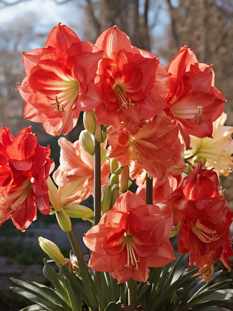 The Amaryllis flowers bloom in the sun 🥀🥀🌸🌸
#FLOWER #flowersphoto #FlowersOfTwitter #beautiful #sunday #spring #springday #bloom #beauty #Amaryllis