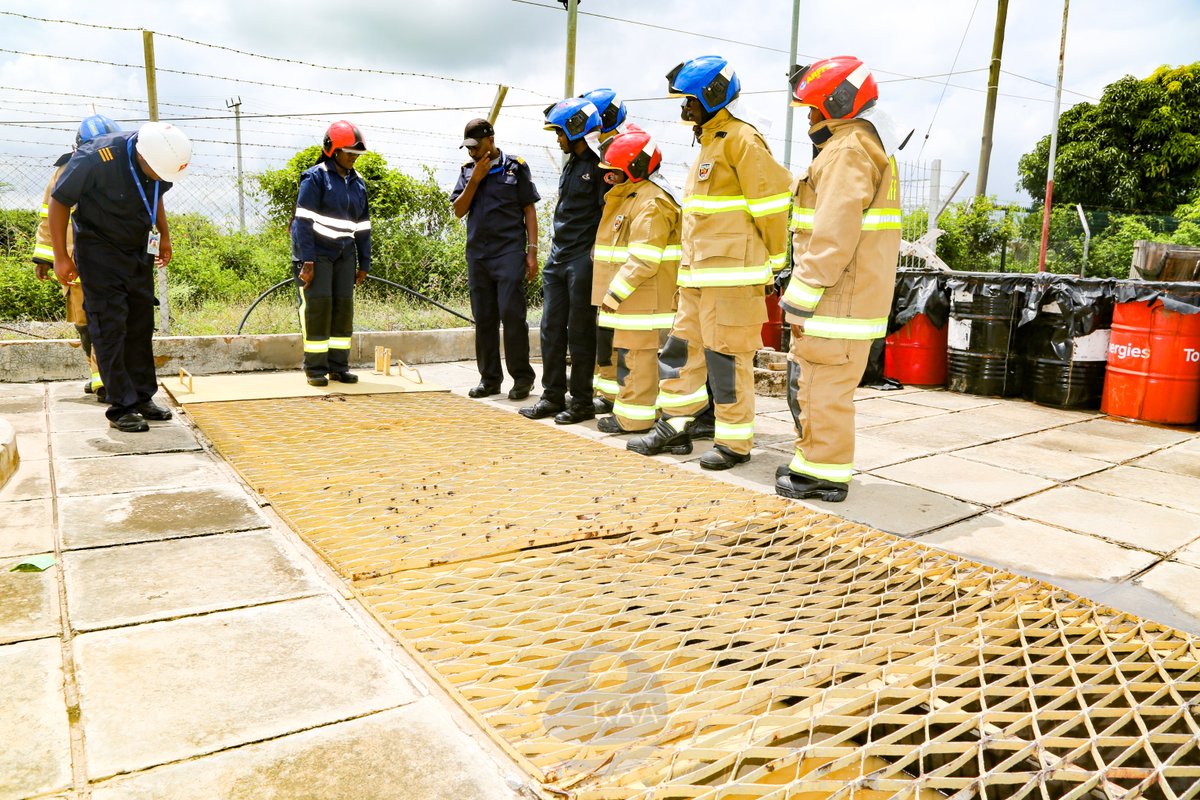 KenyaAirports's tweet photo. This visit not only aligns with the ongoing #WorldSafetyWeek celebrations at @kenyapipeline but also underscores the shared commitment of both organizations to prioritize safety & security measures. https://t.co/LGHMBtnqA5