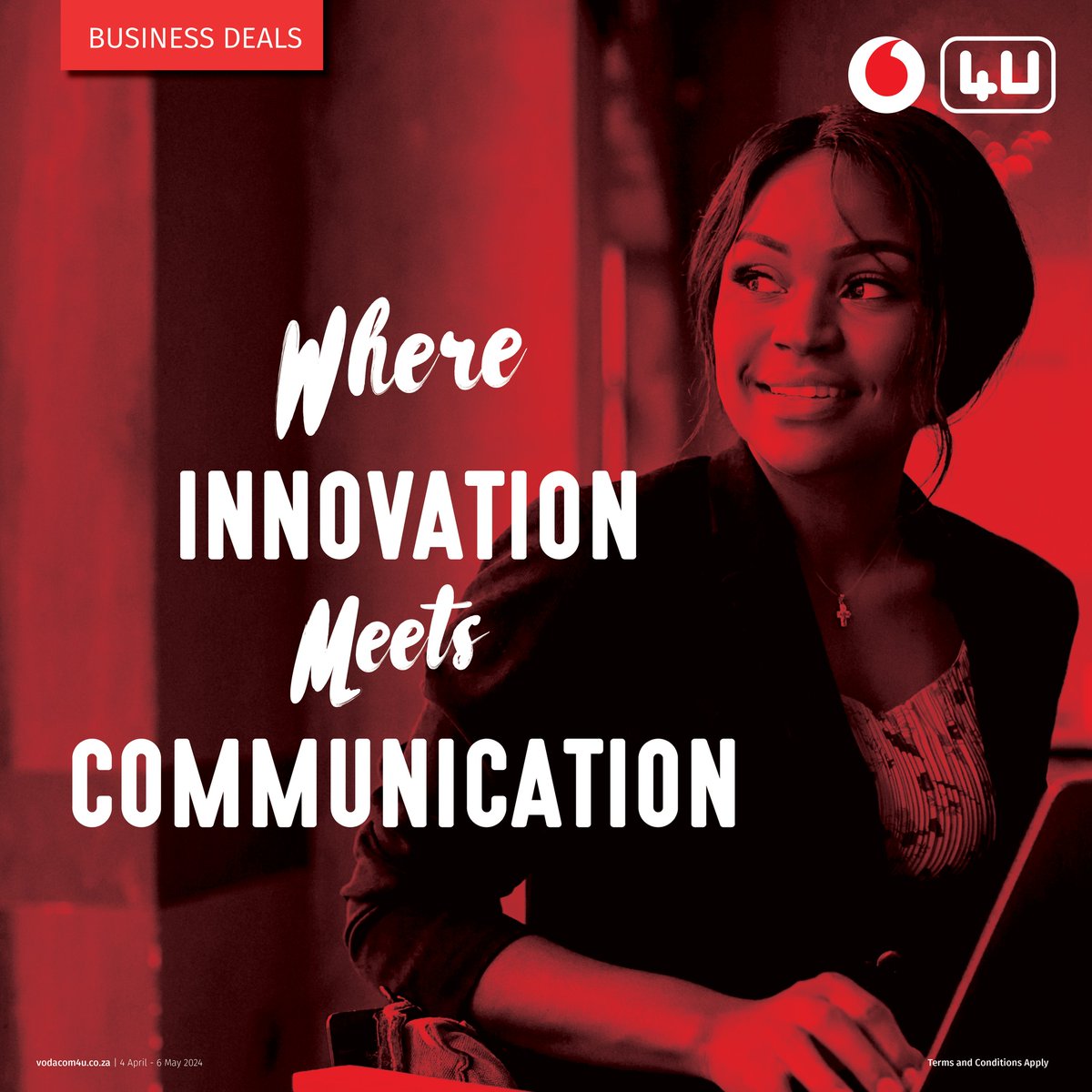 If you're looking for some idea-shaping devices to help you stay #Connected
#Vodacom4U Business deals are #Here4U
vodacom4u.co.za/business-deals/