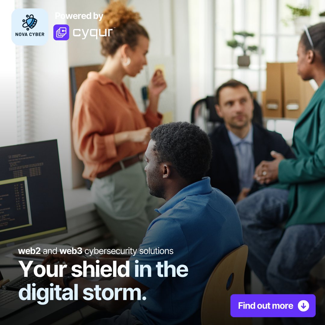 🌩️🔒 Rest assured as we stand guard against the raging tempest of digital threats. Your safety is our unwavering commitment.
Contact us today or learn more at novacybersafe.com
.
.
.
.
#cybersecurity #cyber #safety #technology #tech #datasecurity #browserextension