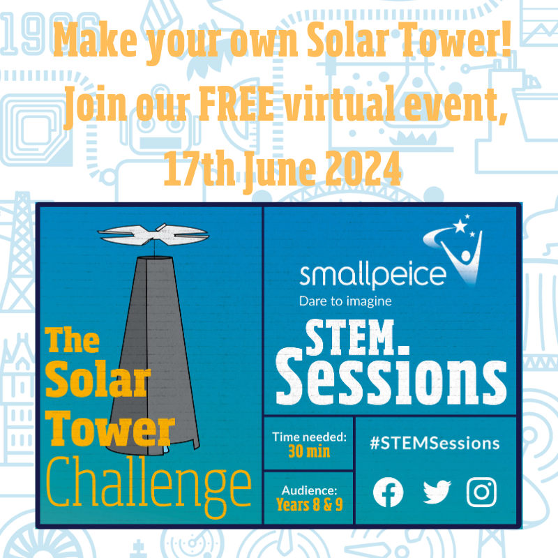 Ignite your Secondary School students' passion for #STEM! Sign up for a fully funded virtual STEM Session by The Smallpeice Trust. Fuel their curiosity in science, tech, engineering, and maths, inspiring future careers in #engineering. Find out more here: ow.ly/R2rC50Rme7M