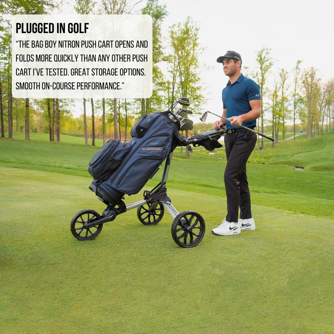 Don't believe we're the #1 push cart in golf? Let the reviews do the talking.