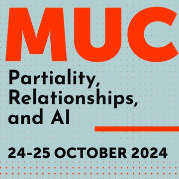 📢 Call for Abstracts: Workshop on Partiality, Relationships, and AI 🗓 24 & 25 October 2024, #LMU Munich All details can be found here: philevents.org/event/show/121… Co-organised by @SvenNyholm, Benjamin Lange, and Lara Maszynski (LMU) and Tom Douglas (Oxford)