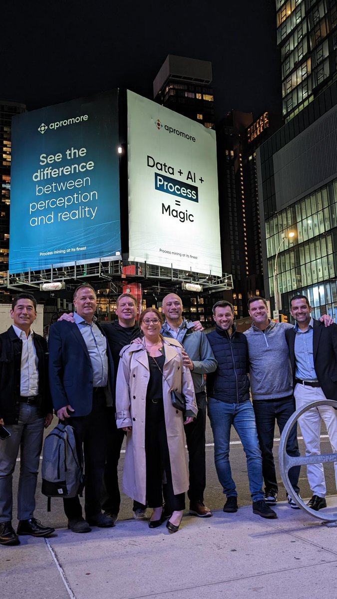 apromore_bpm's tweet photo. Thrilled to be in NY this week for #Salesforcetour! Let our team of experts show you how #Data #AI &amp; #ProcessMining can unlock value, boost productivity, reduce operational costs and amaze your customers. Visit us Thurs in the exhibit hall! #salesforce #worldtournyc https://t.co/WMYBe2XSPr