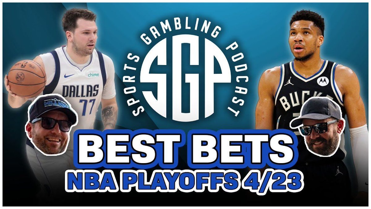 NBA Playoff Best Bets 4-23-24 📺 sg.pn/44cMVZZ @seantgreen @kramercentric @sportsnerd824 #GamblingX #NBAPlayoffs
