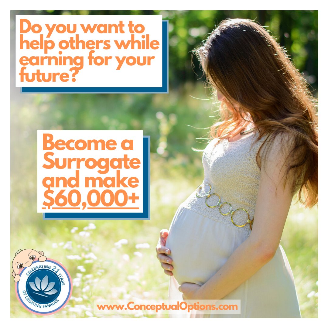 Why does a woman become a #Surrogate?  Well, there are many reasons, such as she wants to #payitforward or she wants to give someone else the #giftoffamily.  How about you?  Find out more by contacting us today at l8r.it/A9uY