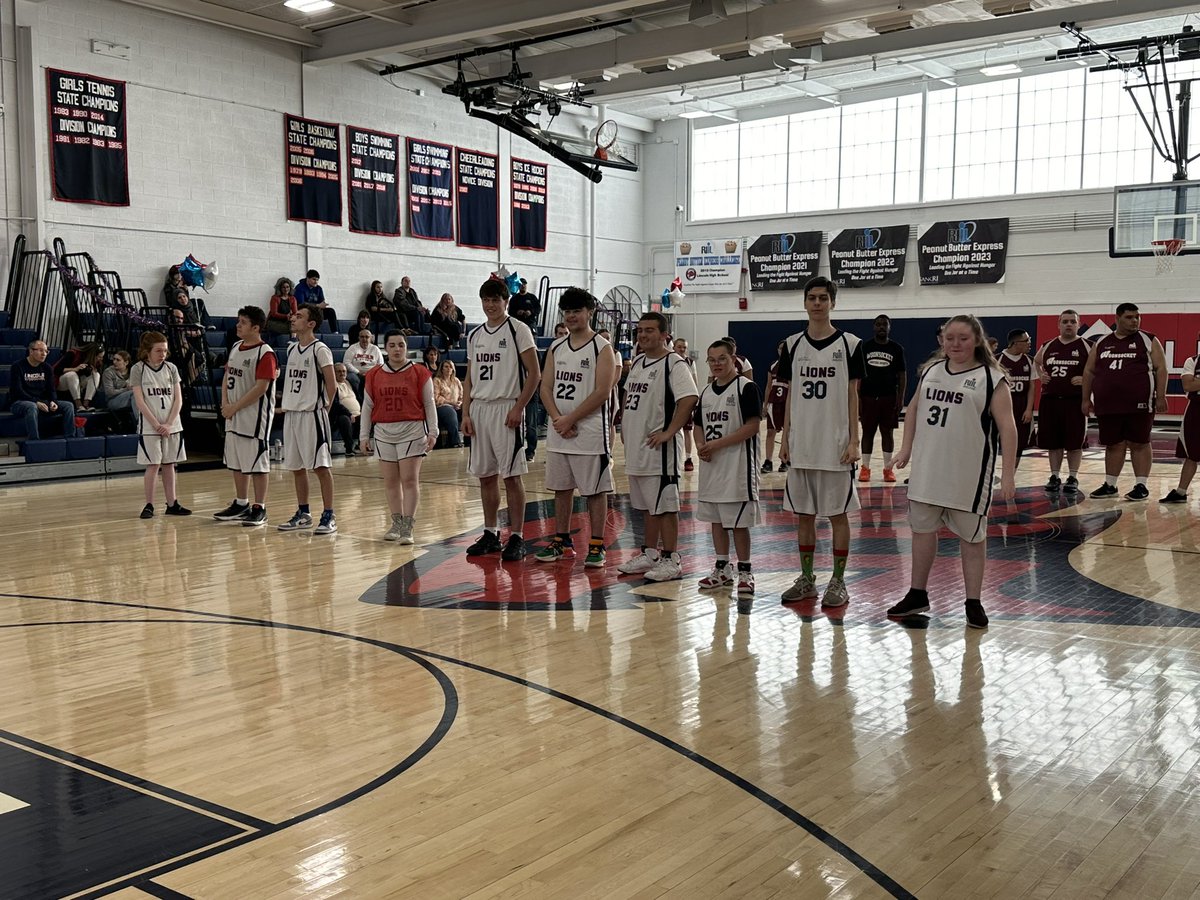 Nicole Lanni (@mslanni) on Twitter photo Congratulations to our Senior Unified Basketball players on their amazing season! We wish you the best of luck in the years to come! #RISEUP #LionPride
<a href="/LHSRI/">Lincoln High School</a> <a href="/LHSRI_Athletics/">Lincoln Athletics</a> <a href="/KenHopkinsJr/">Ken Hopkins Jr.</a> <a href="/Cobb45M/">Marc Cobb</a> Congratulations to our Senior Unified Basketball players on their amazing season! We wish you the best of luck in the years to come! #RISEUP #LionPride
<a href="/LHSRI/">Lincoln High School</a> <a href="/LHSRI_Athletics/">Lincoln Athletics</a> <a href="/KenHopkinsJr/">Ken Hopkins Jr.</a> <a href="/Cobb45M/">Marc Cobb</a>