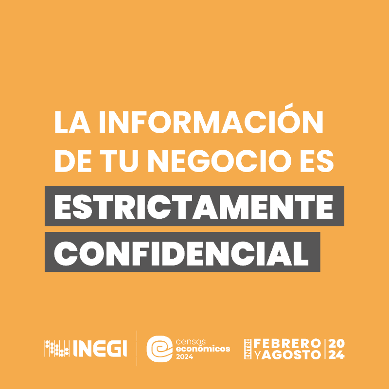 INEGI_INFORMA's tweet photo. ¿Tienes un negocio o estás a cargo de uno? ¡No te quedes fuera! Si no has participado en los #CensosEconómicos2024, aún estás a tiempo.