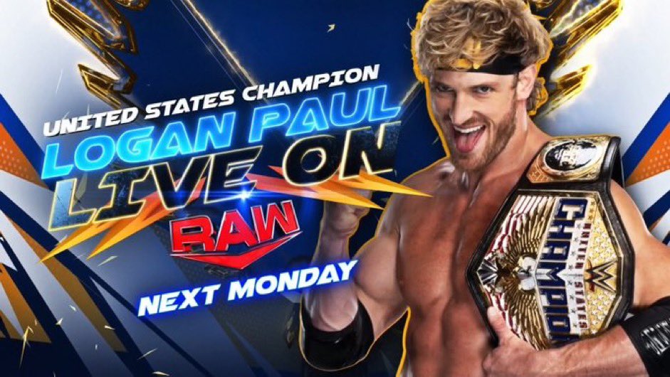Logan Paul Returns To Raw This Monday But will he stay on raw or will he be drafted to smackdown 🤔 #WWE #WrestleGenders #WWERaw #LoganPaul #UnitedStatesChampion