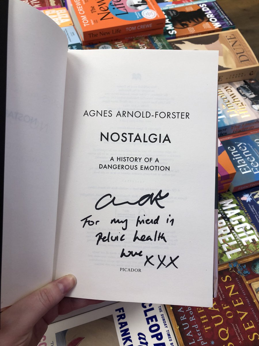 An evening we’ll spent with @agnesjuliet and her new book #Nostalgia!
