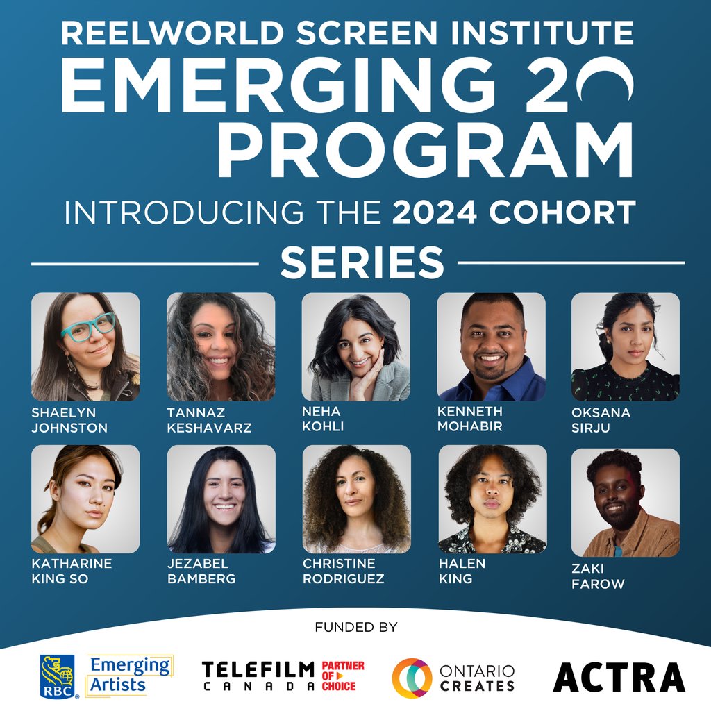 We're excited to announce the Film & Series writers cohort for the Reelworld E20 Program. For the next 6 months, each participant will be paired with a skilled story editor and will take part in screenwriting sessions with experienced mentors. Learn more: l8r.it/sPeW