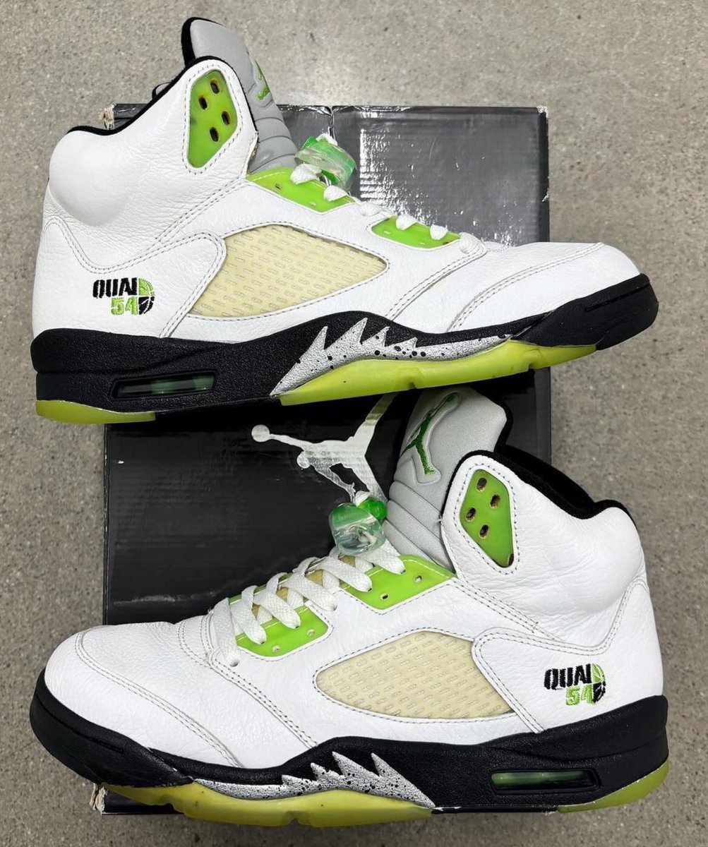 “Quai 54” Air Jordan 5’s 💚 (2011)