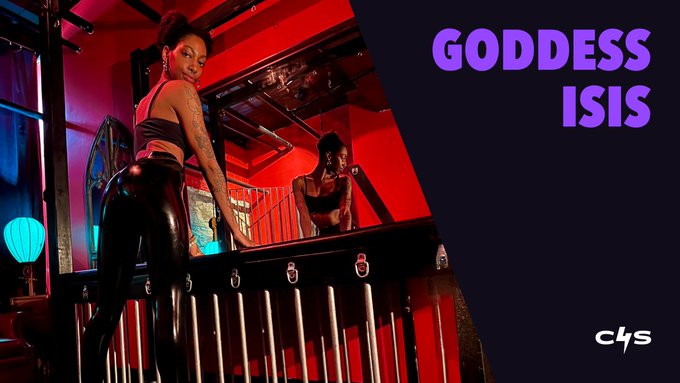 "I love filming my favorite BDSM activities with my submissives and the occasional JOI!"  @IsisThaGod