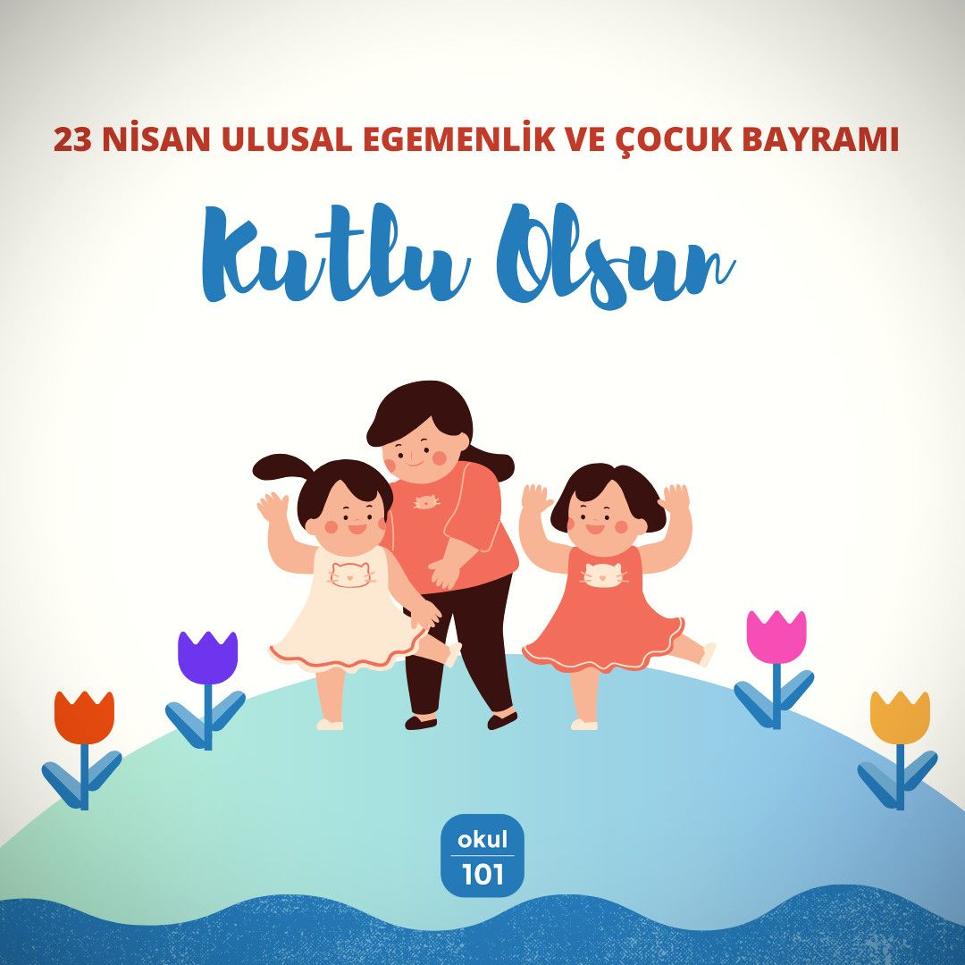 okul101's tweet photo. #23Nisan Ulusal Egemenlik ve Çocuk Bayramı kutlu olsun! https://t.co/ddozIhUOpZ