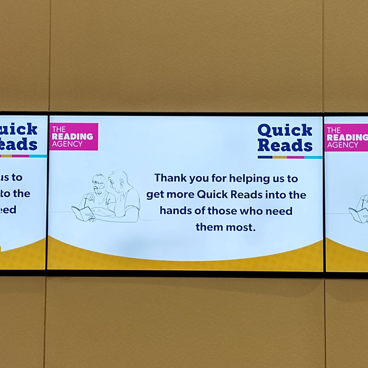 BookMinxSJV's tweet photo. Wonderful to be at @HachetteUK this evening to celebrate the launch of @readingagency #QuickReads2024 in the company of some giants of the industry. Happy #WorldBookNight indeed. https://t.co/nHRrwT5SZz