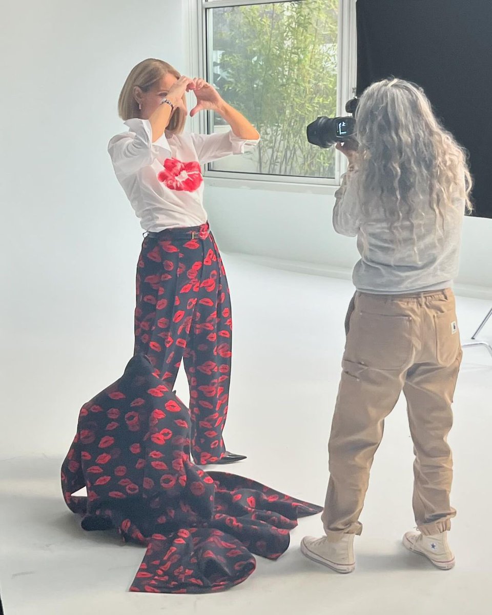 Behind The Scenes 📸 #CelineDion #VogueFrance #trending #fyp