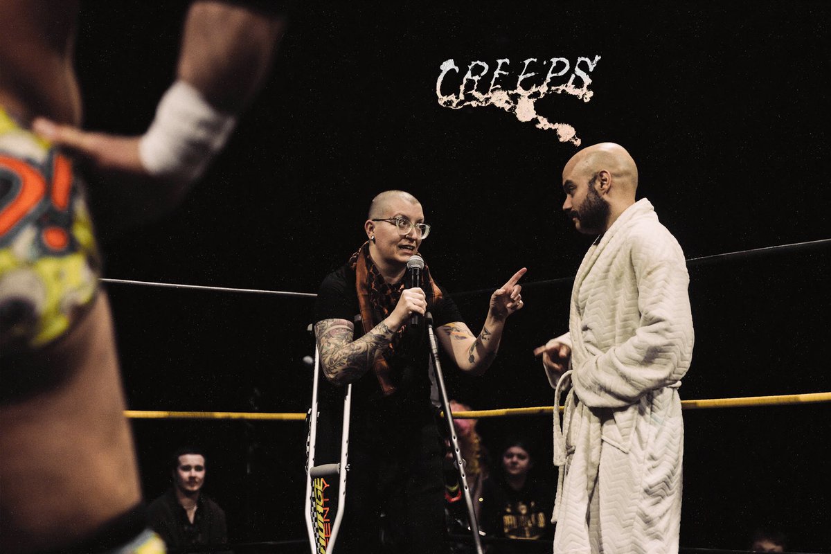 This is the first time Rip got into a ring since the injury. Y’all are fucked sooner than you know. We don’t believe you; your tag team isn’t sturdy enough. TRASH GAYS. 📸: @madness_never_sleeps on IG