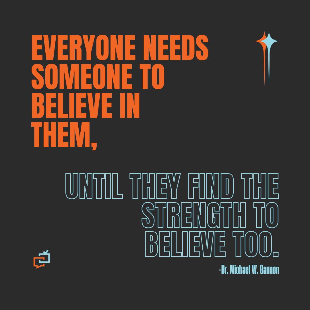 'Everyone needs someone to believe in them, until they find the strength to believe too.'
.
#christiancounseling  #christianlifestyle #drmichaelwgannon #talkdrtv #talkdr #onlinecounselor #christiancounselor #christianquotes #quotes #inspiringquotes #inspiringchristianquotes