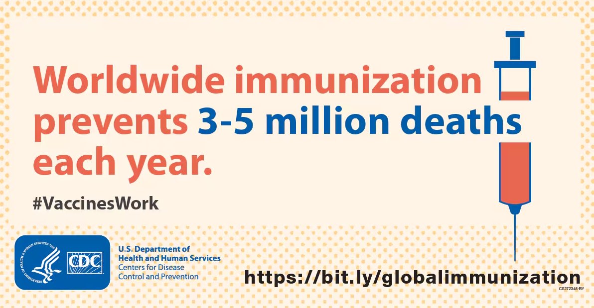 Not everyone can be vaccinated ─ including infants who are too young to be vaccinated, older people who are at risk of serious diseases, and those who are seriously ill. They depend on others getting vaccinated to ensure their protection. vaccines.gov #VaccinesWork