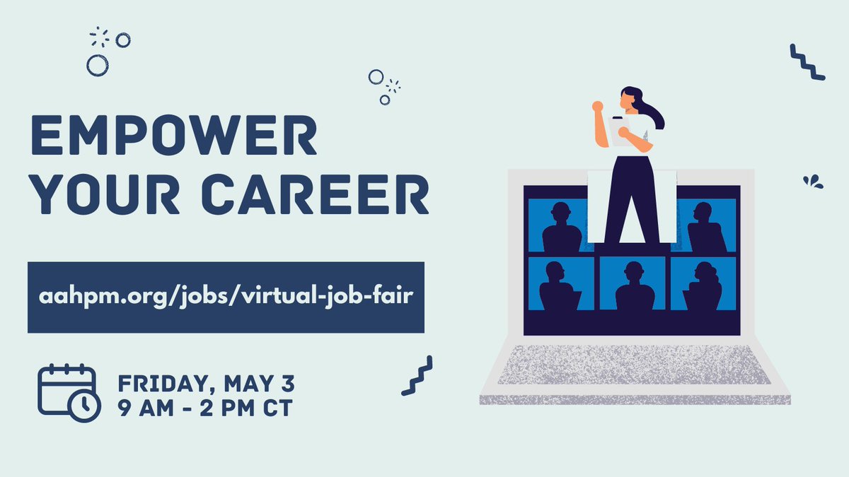 Looking for a new #hapc position? Want to learn how HMDCB certification can empower your career? Attend @AAHPM's upcoming career fair on May 3 and visit the HMDCB booth!