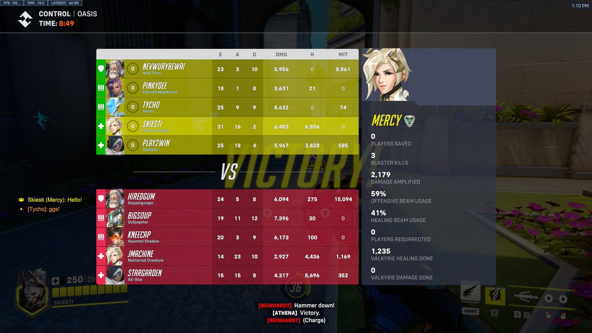 NEED THIS MERCY IN THE GAME ASAP LMAOOOO