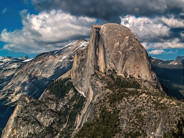 Half Dome Landscape  fineartamerica.com/featured/half-… 
#HalfDomeLandscape #BillGallagherPhotography #BuyIntoArt #AYearForArt #HalfDome #Yosemite #YosemiteNationalPark #Landmark #CloudsRest #BillGallagher