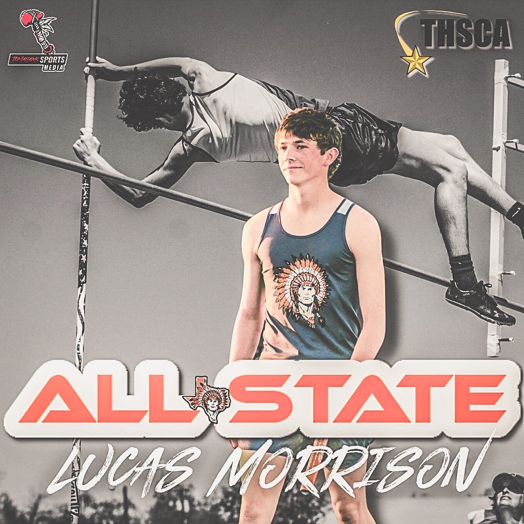 ⭐️THSCA Track and Field All State⭐️ Congratulations to Senior Lucas Morrison for being selected by the Texas High School Coaches Association for 1st Team Academic All State Selection. @hgwarriorFB @kdwigs @THSCAcoaches @HoneyGroveISD