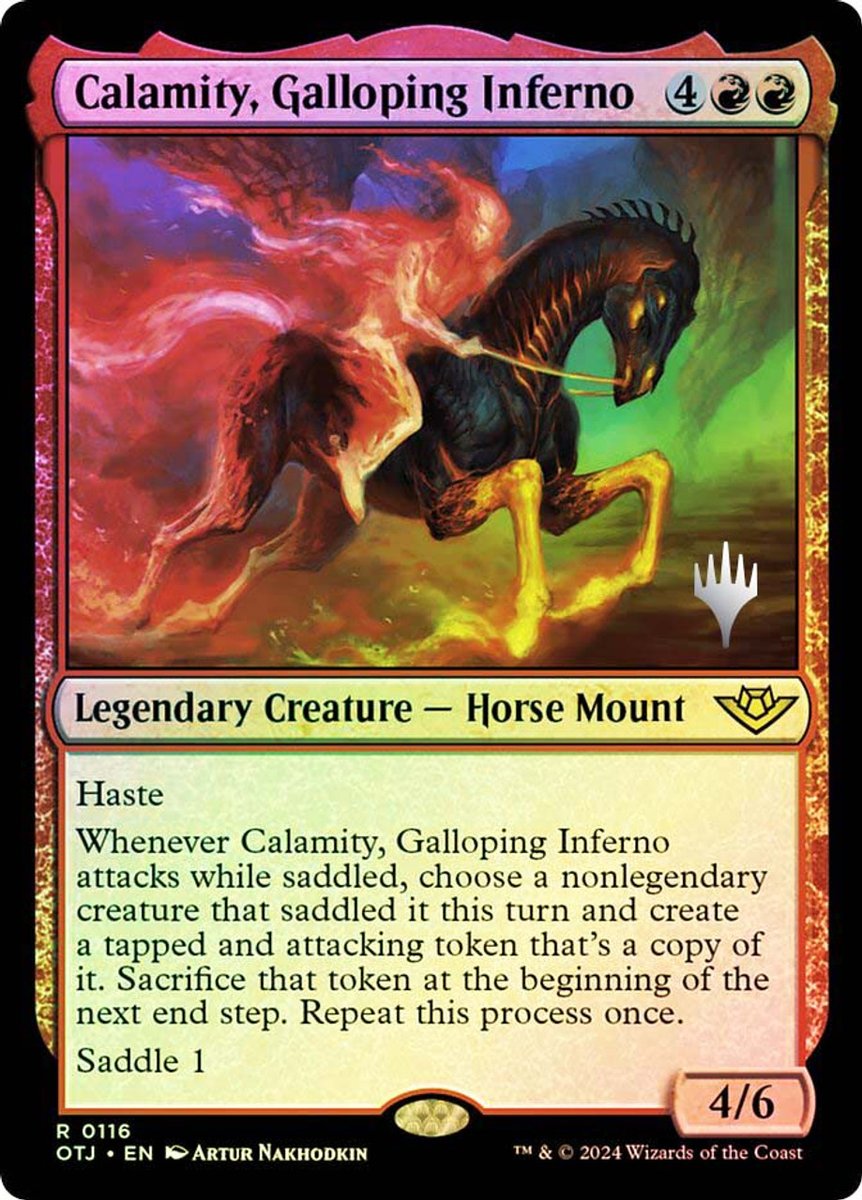 if you want to see how absolutly busted this card in watch the video below #MTGThunder #MTGOTJ