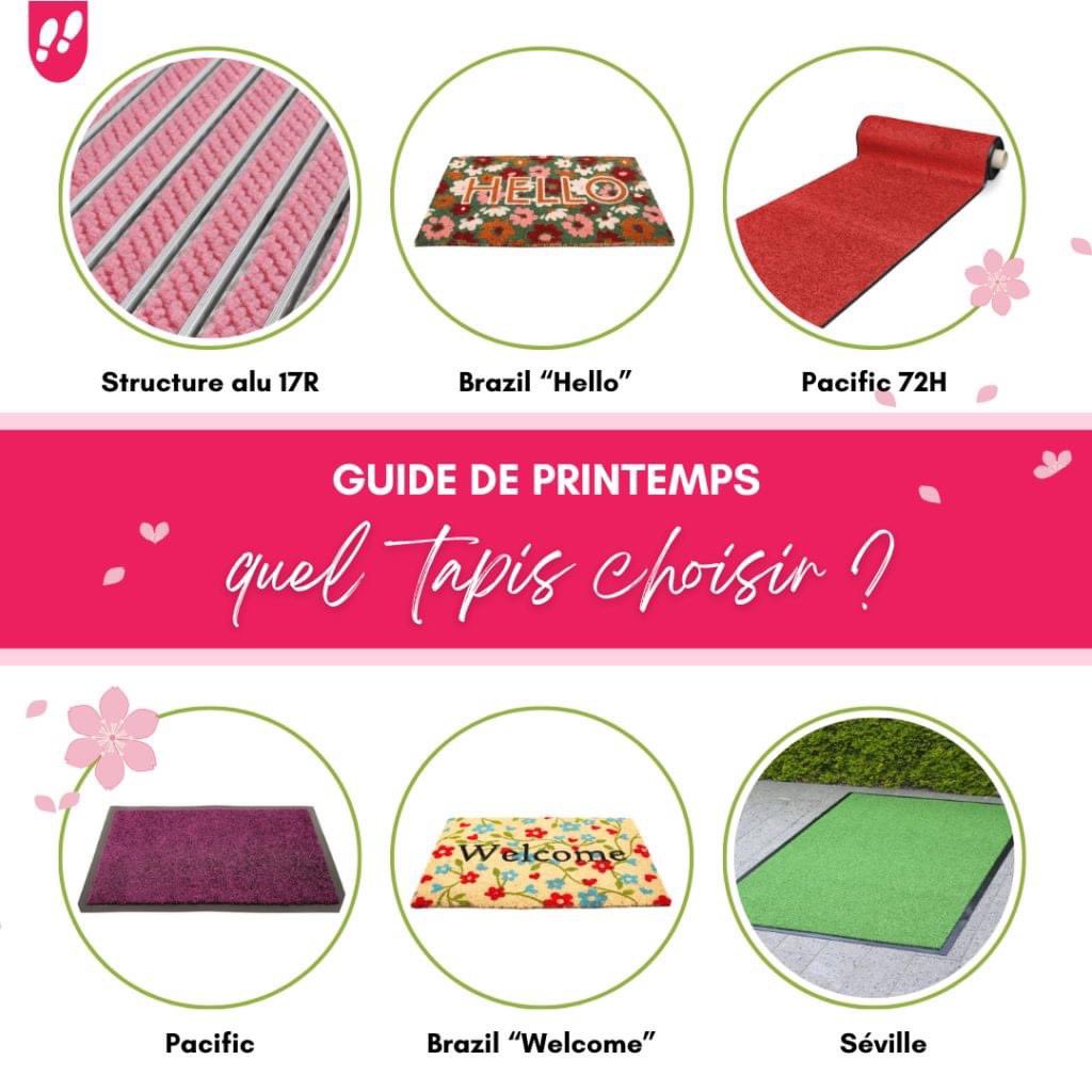 tapisdentree's tweet photo. 🌸🏡 GUIDE DE PRINTEMPS ! 🌸🏠

Découvrez notre sélection de tapis d'entrée parfaits pour la saison ! Des imprimés colorés aux salutations joyeuses, il y en a pour tous les styles ! ✨
 #Entrée #tapis #personnalisés #tapisdentree #production #cercottes #surmesure #madeinfrance❤️ https://t.co/fiCOzPM8jN