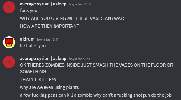 bro is having a mental breakdown for the vasebreaker adventure level of pvz1