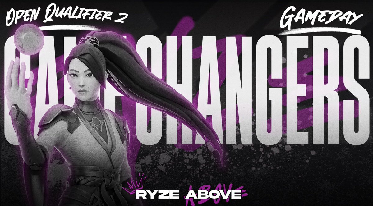 RyzeEmpireGG's tweet photo. It’s time for RyZ Eclipsa to #RYZEABOVE in Open qualifier 2 of #VCTGAMECHANGERS 

🌙✨@Vexnss 
🌙✨@omgangle_ 
🌙✨@KaylaVLR 
🌙✨@Psyncc_ 
🌙✨@_Aurorali

Wish them luck! https://t.co/noYvfqckcc