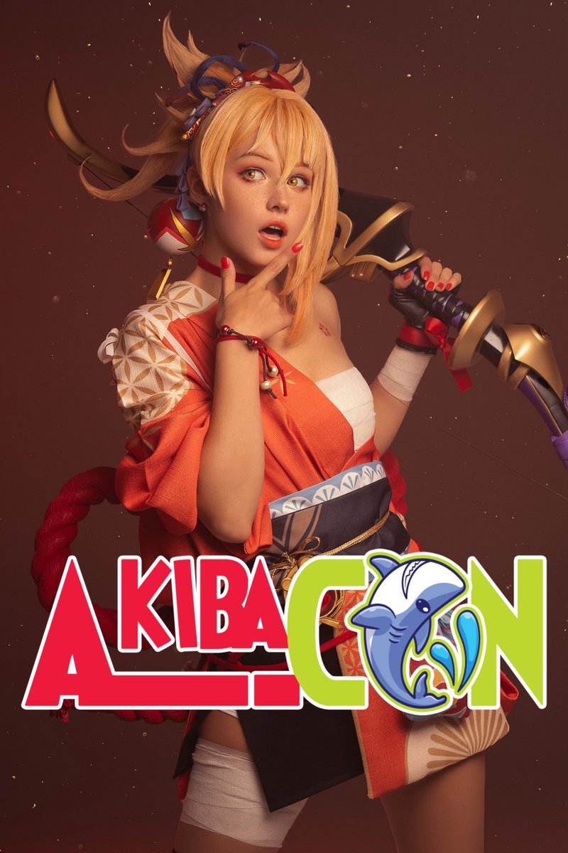 Italyyyyyyy🇮🇹 I’m here with exciting news! This year I’m going to join akibacon ❤️ See ya on 15-16 of June💛