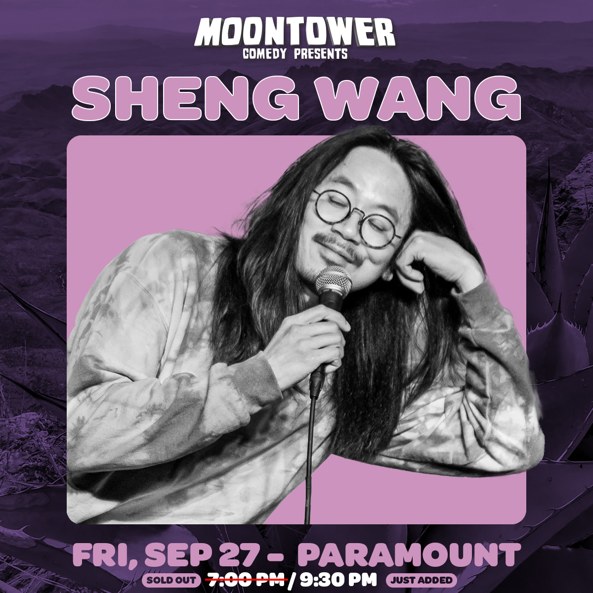 SECOND SHOW ADDED 🚨 Y’all sold out @shengwangtime’s first show at @ParamountAustin, so we’re adding a late show on 9/27! 🎫 Tix hit the site Friday 4/25: bit.ly/3UuyQ6L