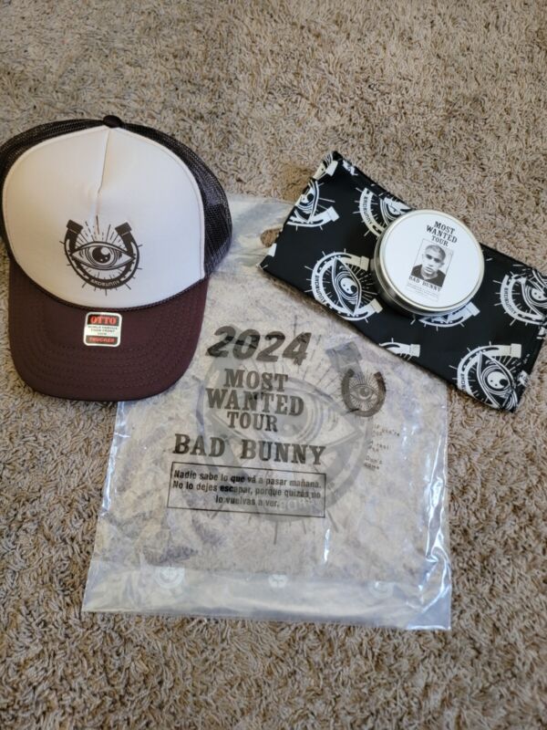 Bad Bunny VIP Exclusive Merch Gift Bundle 2024 Most Wanted Tour Hat Cap

Ends Fri 26th Apr @ 5:04pm

ebay.co.uk/itm/Bad-Bunny-…

#ad #hiphoprecords #vinylrecords #hiphop