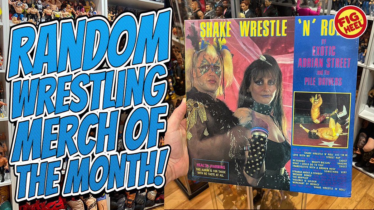 Check out this April’s Random Wrestling Merch of the Month over on my YouTube channel and be sure to subscribe!

youtu.be/cDMemnvMaps?si…

#figheel #actionfigures #toycommunity #toycollector #wrestlingfigures #wwe #aew #njpw #tna