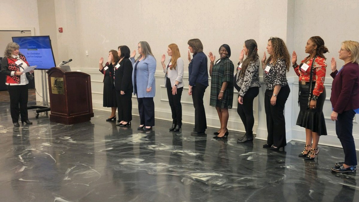 Maron Marvel would like to congratulate HR Specialist/CLE Coordinator Torri P. on her appointment to the New Jersey Association of Legal Administrators' Board of Trustees! Torri is pictured second from the right.

#njala #congratulations
