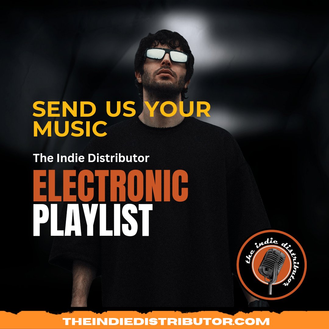 💥SEND US YOUR MUSIC💥 We want your Electronic song for our upcoming Indie Distributor Electronic Playlist on Spotify & YouTube! 👇 Drop the song & artist name in the comments or go to theindiedistributor.com/submissions/pl… ✴️ The Indie Distributor- Your #1 Source for Undiscovered Indie Music