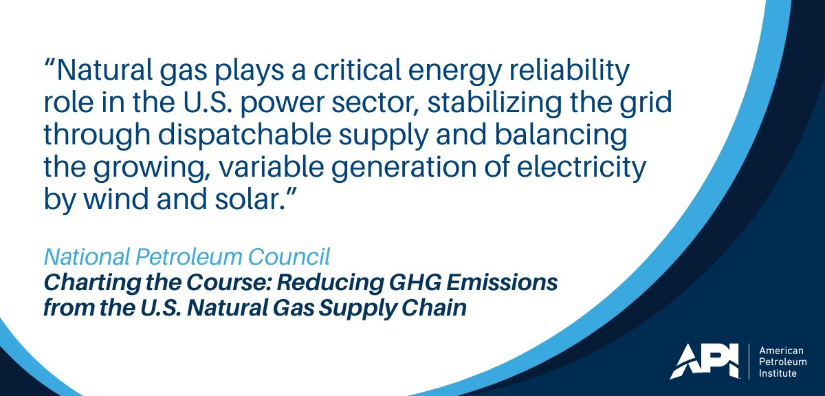 The demand for energy is at an all-time high. Natural gas plays an essential role in ensuring Americans have reliable, affordable energy.