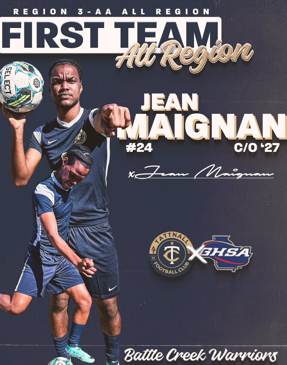 We would like to congratulate our 2024 3-AA All-Region members! 
Offensive Player of the Year: Junior, Yajir Estrada 
1st Team: Senior, Axel Sierra
1st Team: Freshman, Jean Maignan
