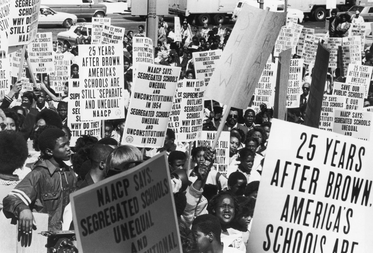 On #WorldBookDay, check out our reading list for books on the reflections on the legal strategy and legacy of Brown v. Board, and the voices of the students and lawyers at the center. naacpldf.org/brown-vs-board…