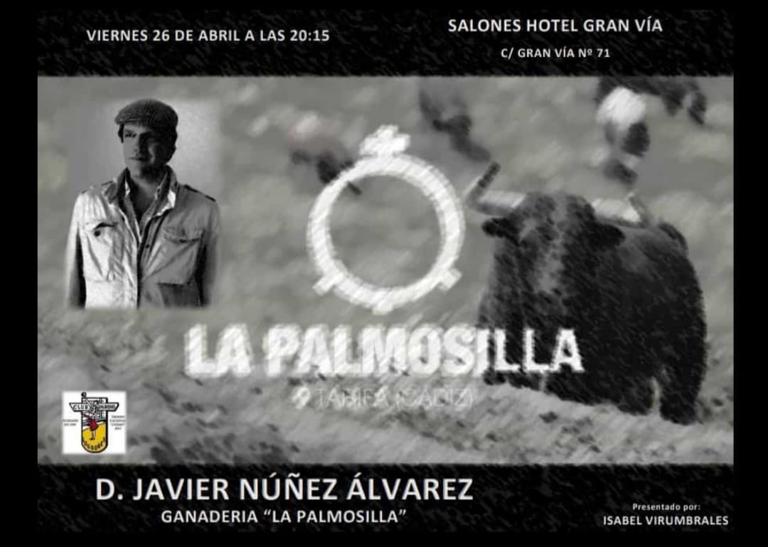 CTLogrones's tweet photo. Os esperamos el viernes 26 de abril en los salones del hotel Gran Vía a las 20:15 https://t.co/IEgGEoFama