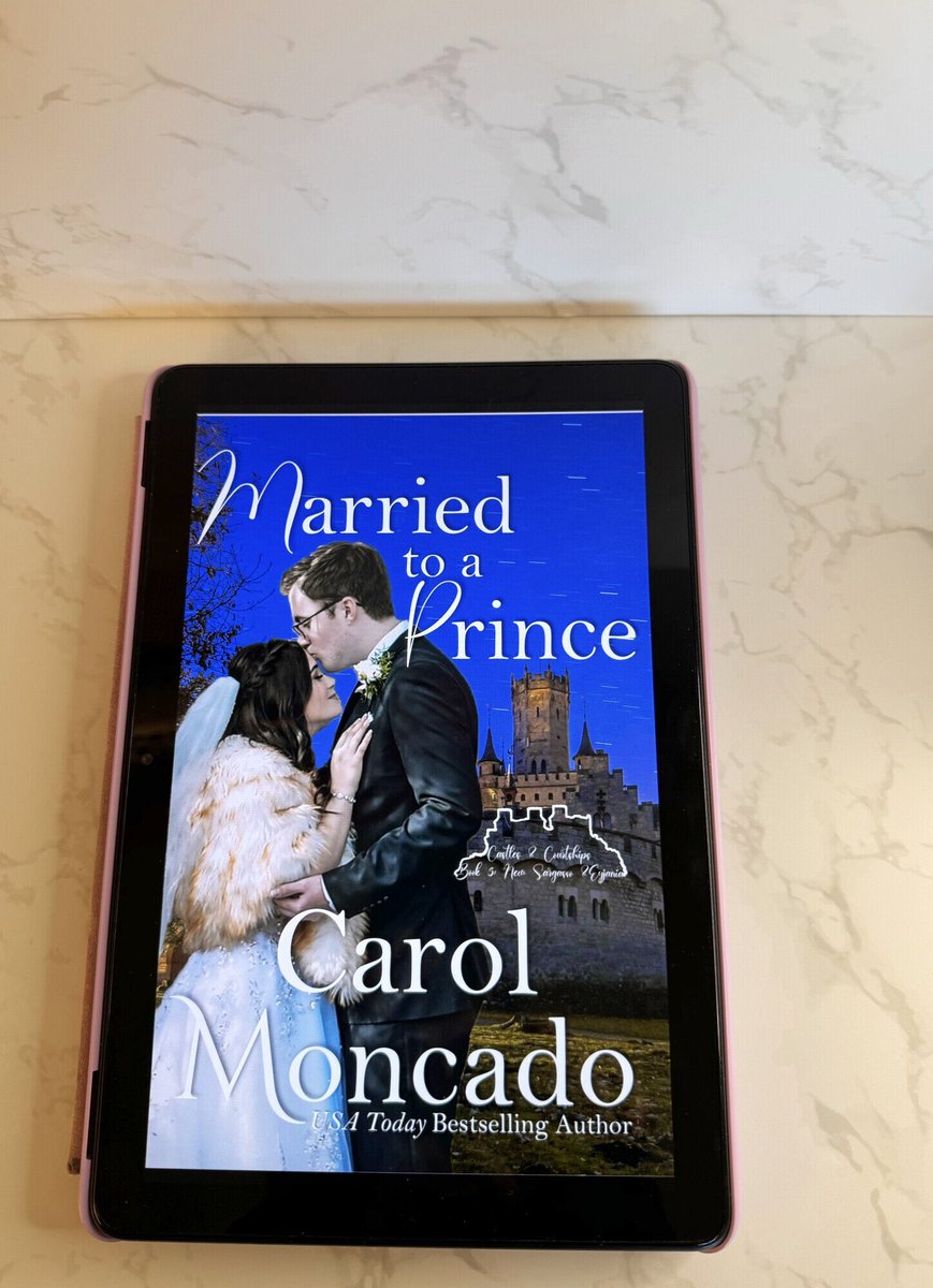 What are you reading for World Book Day? Married to a Prince, a royal romance, by @carolmoncado just released today. 

#worldbookday #amreading #royalromance #fiction #christianfiction #cleanreads