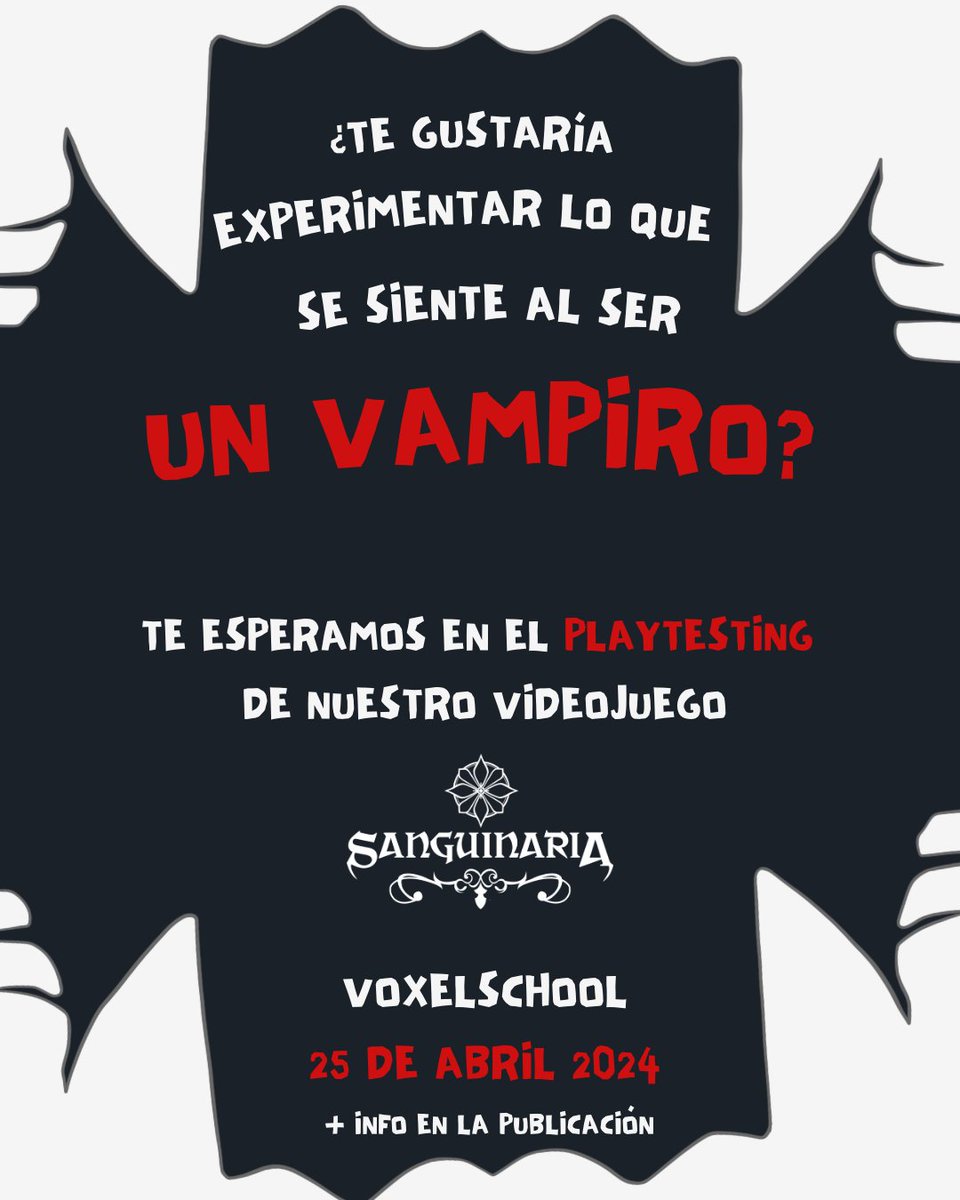Alea Games Studio ➡️ Play Sanguinaria on Steam! tweet media