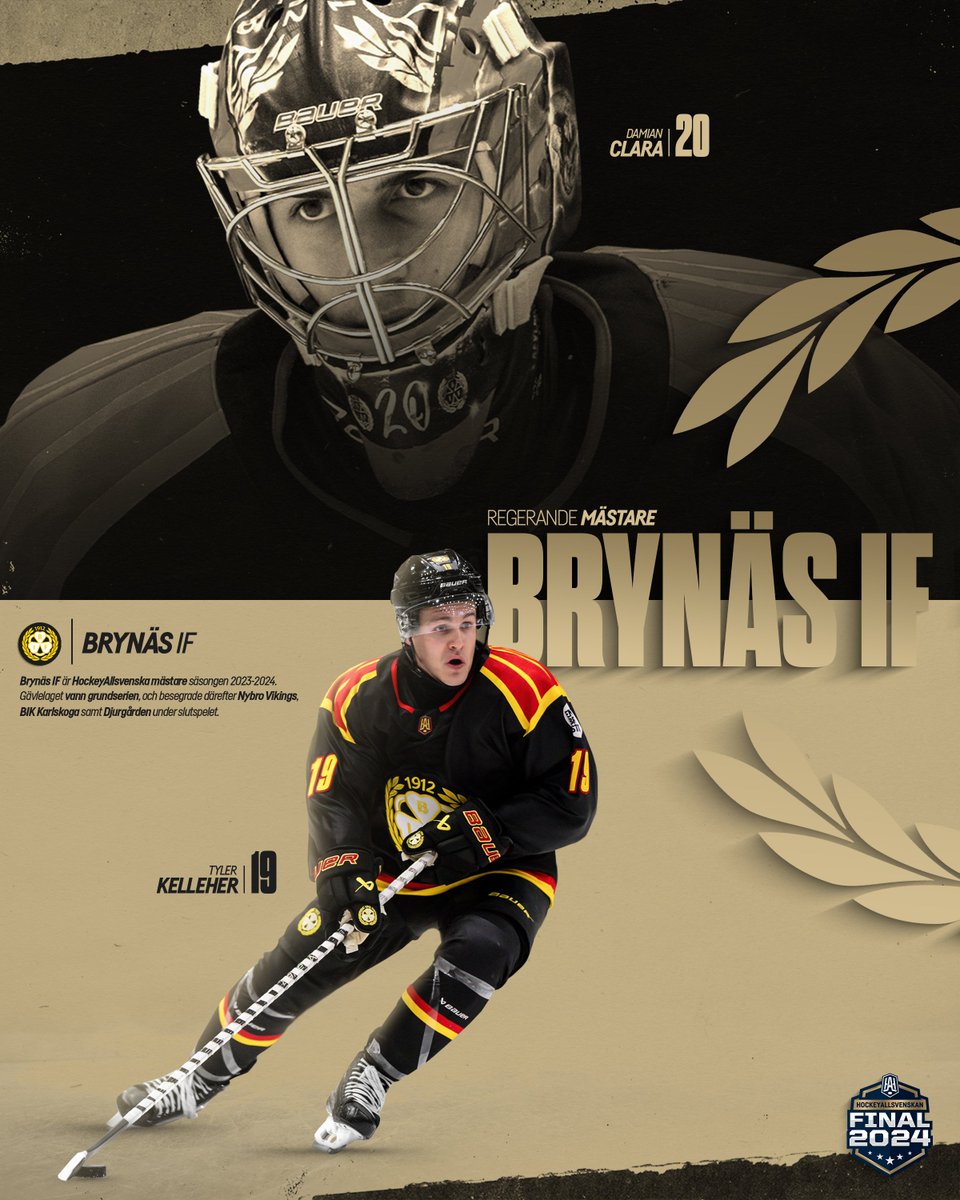 hockeyallsvensk's tweet photo. Då var det klart...

BRYNÄS VINNER SLUTSPELET 2024! 🏆 https://t.co/7hTLQiUwJ9
