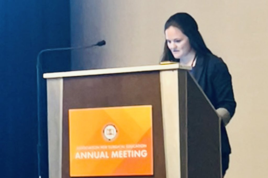 Congratulations to @ktmac862 on her incredible “Shark Tank” presentation pitching her multi-institutional project on the use of her Medical Student OR Assessment Tool @ColumbiaSurgery @Surg_Education #SEW24