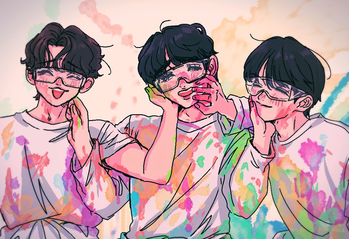azinorisan88's tweet photo. 🎨🐰🐰🐰🥽 https://t.co/RzF0Fw1C0M